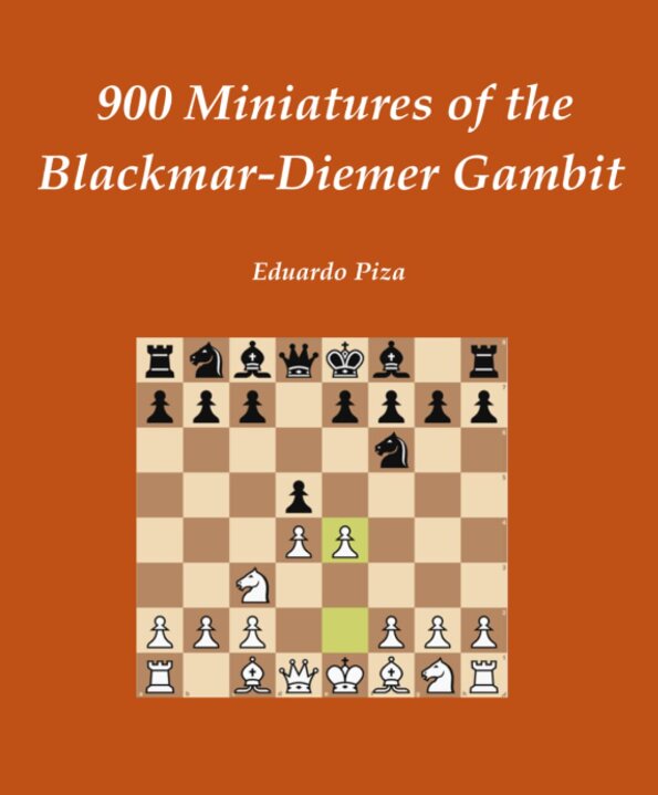 Cover of 900 miniatures of the Blackmar-Diemer Gambit